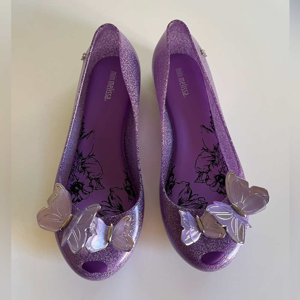 NEW!! Mini Melissa shoes size 3